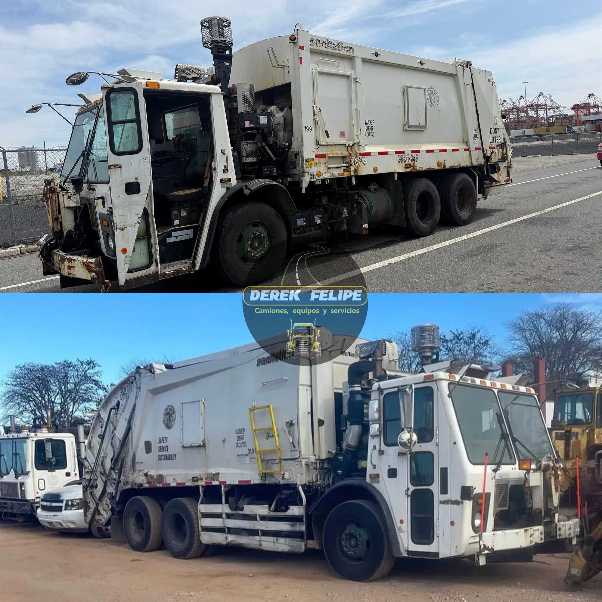 🚛 Camión Recolector Compactador Mack 2013 Automático (importado)